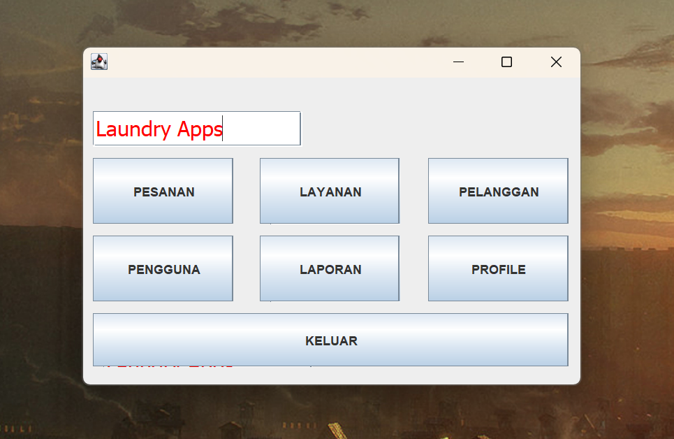 Aplikasi Laundry