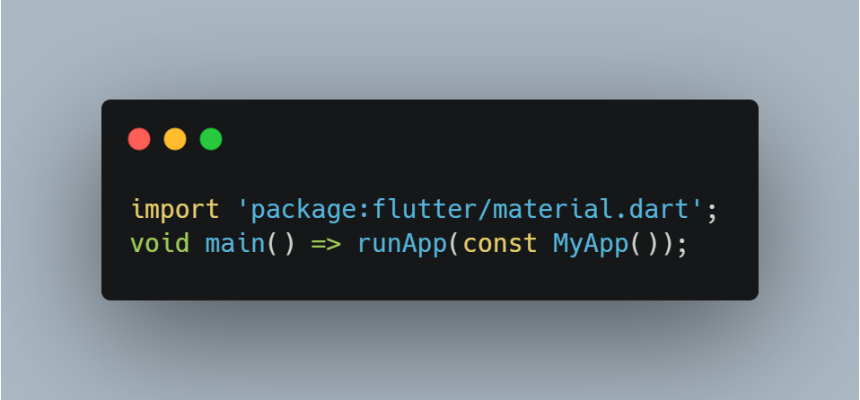 Import package material