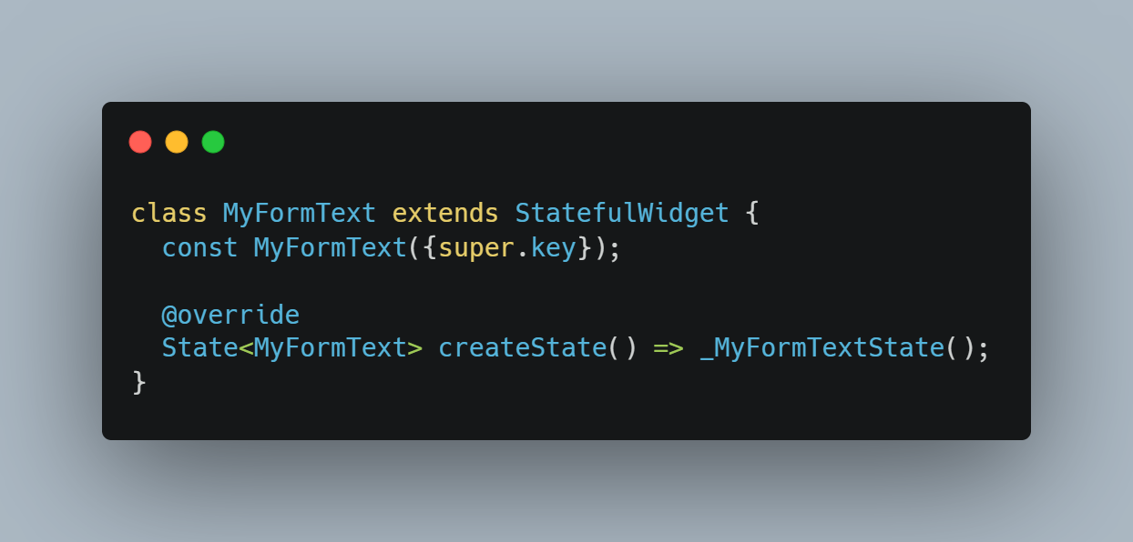 Class MyFormText