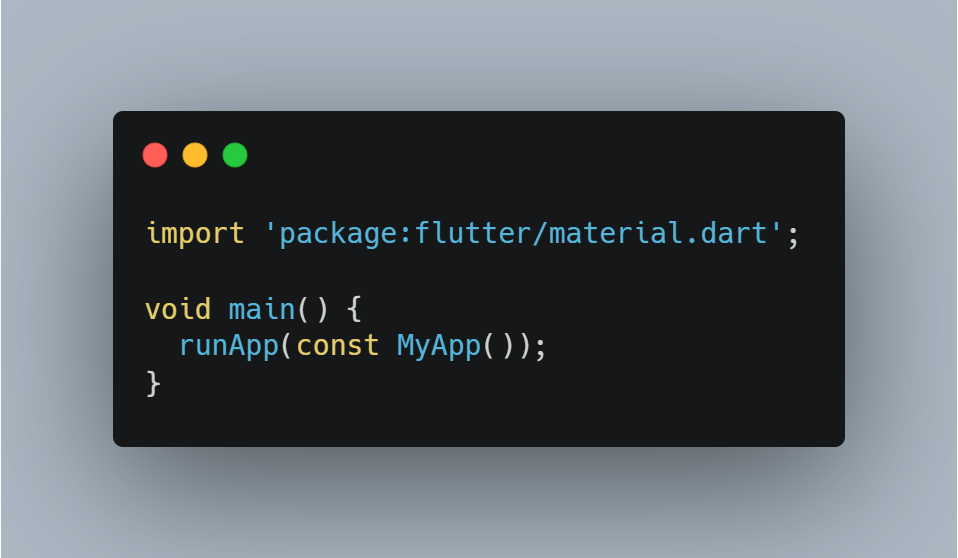 Import dan main function kalkulator