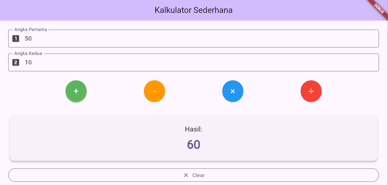 Hasil penjumlahan