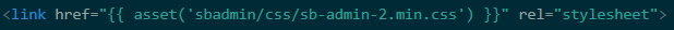 Kode import css datatables